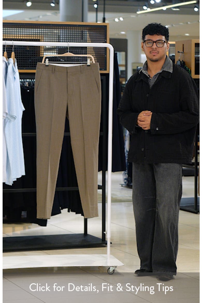 Jetsetter Stretch Wool Suit Pants video