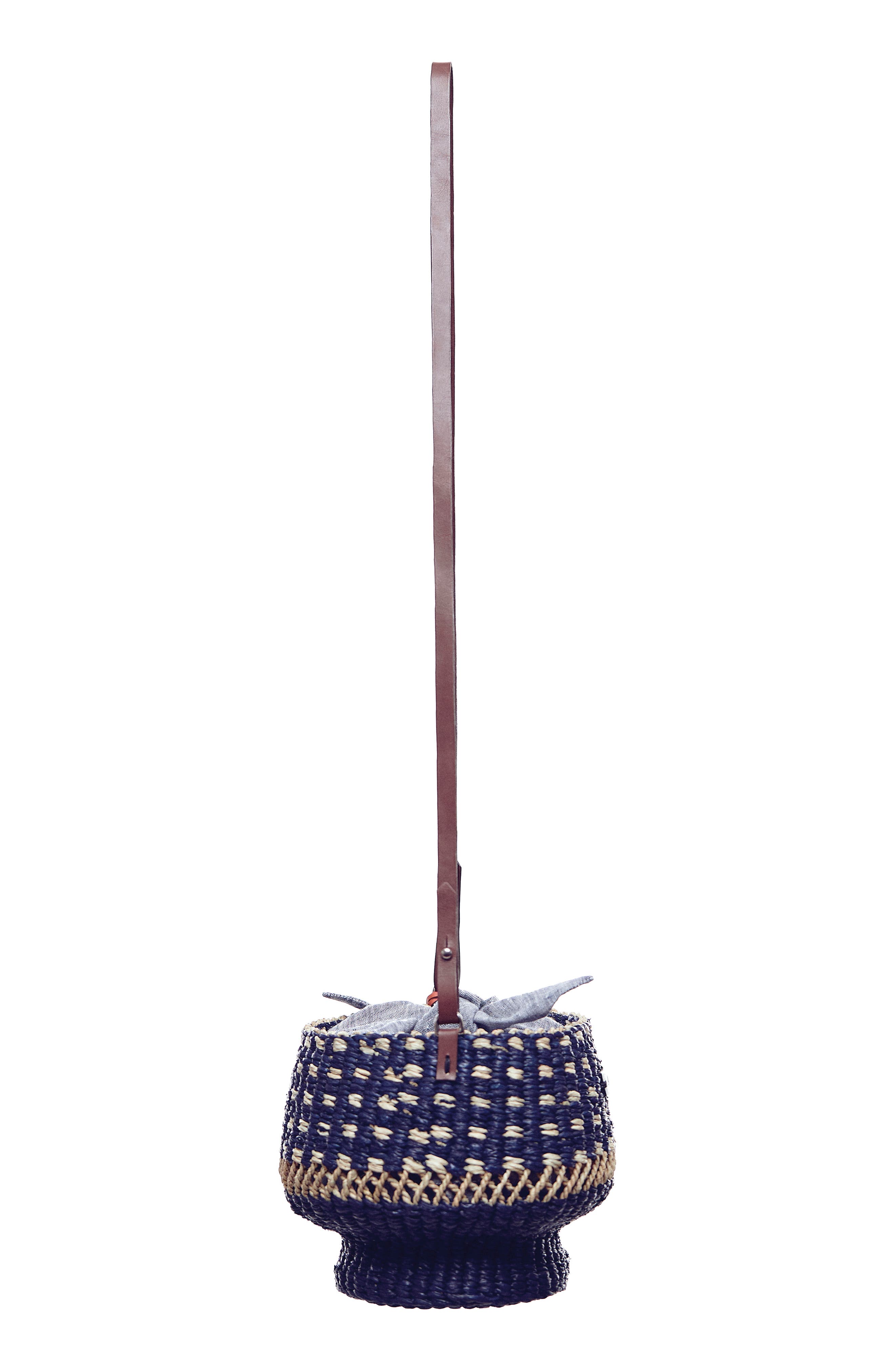 A A K S AAKS Mini Baw Pot Dot Bucket Bag, Alternate, color, 