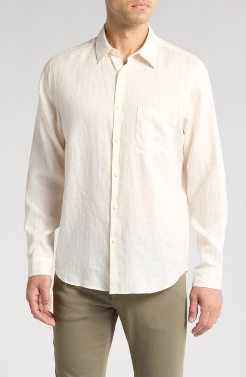 Irving Linen Button-Up Shirt