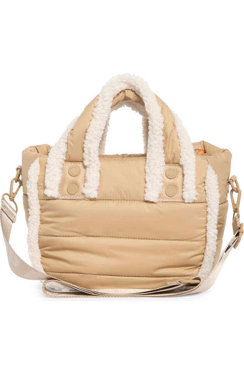 Pajar Valentina Mini Tote Bag, Alternate, color, Champagne