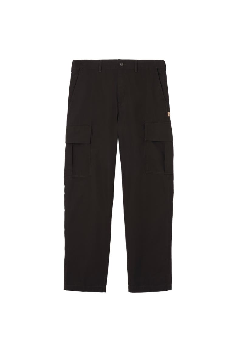 Cotton Cargo Trousers, Alternate, color, Chocolate brown