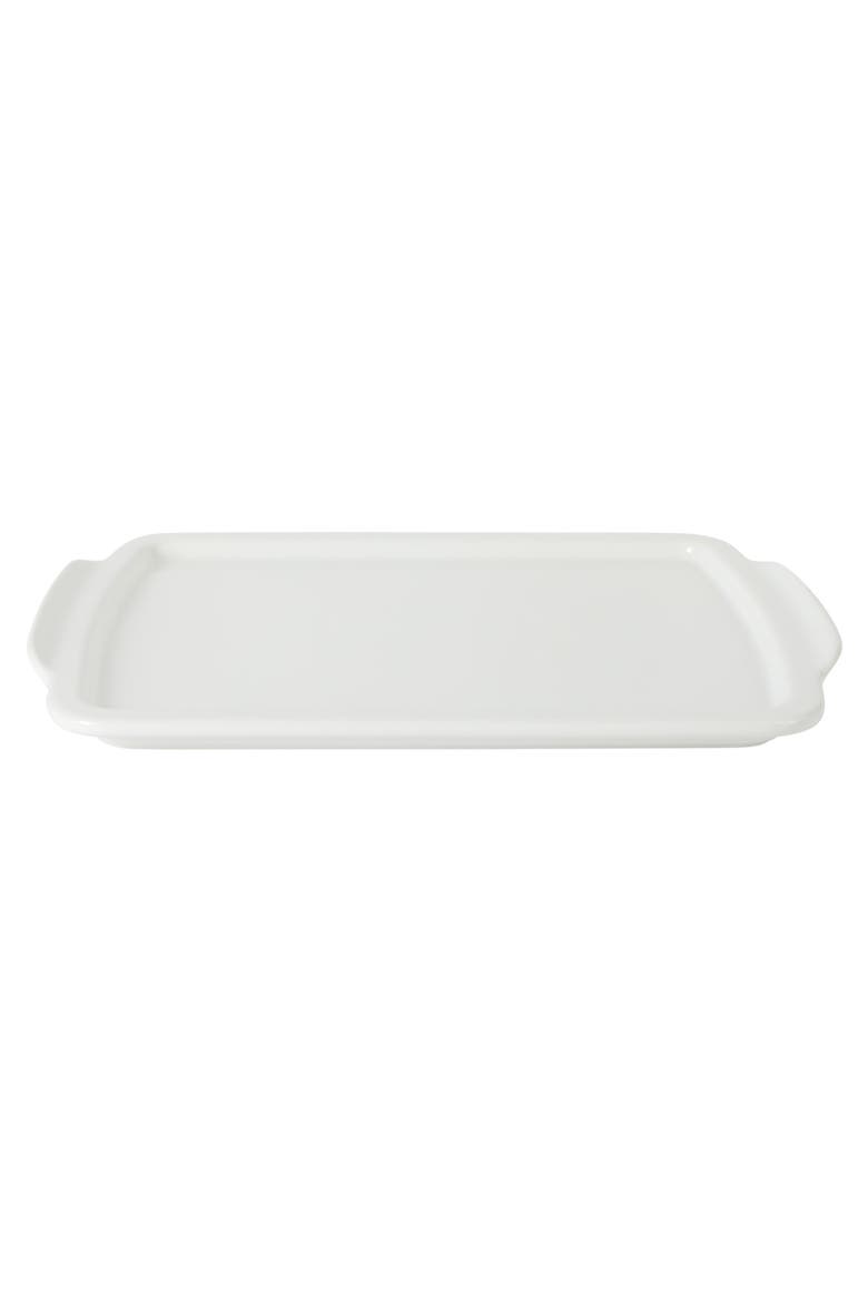 Gracious Dining Covered Stoneware Baking Dish, Alternate, color, White