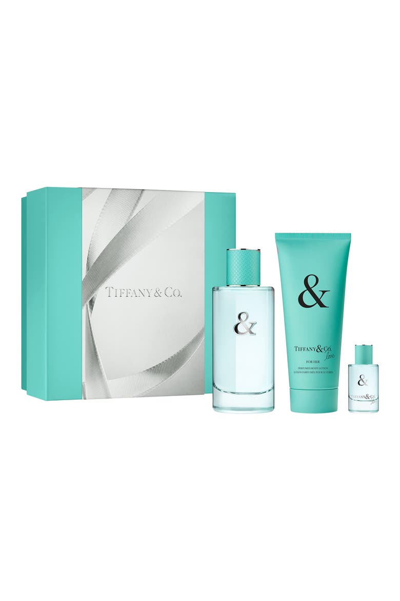 Tiffany & Co. love 香水 90ml セット売り カップル夫婦に Tiffany & Love Eau de Parfum 3-Piece Gift Set $211 Value (Women