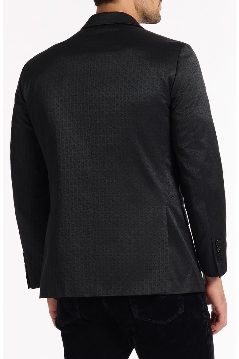 Marengo Woven Blazer, Alternate, color, BLACK