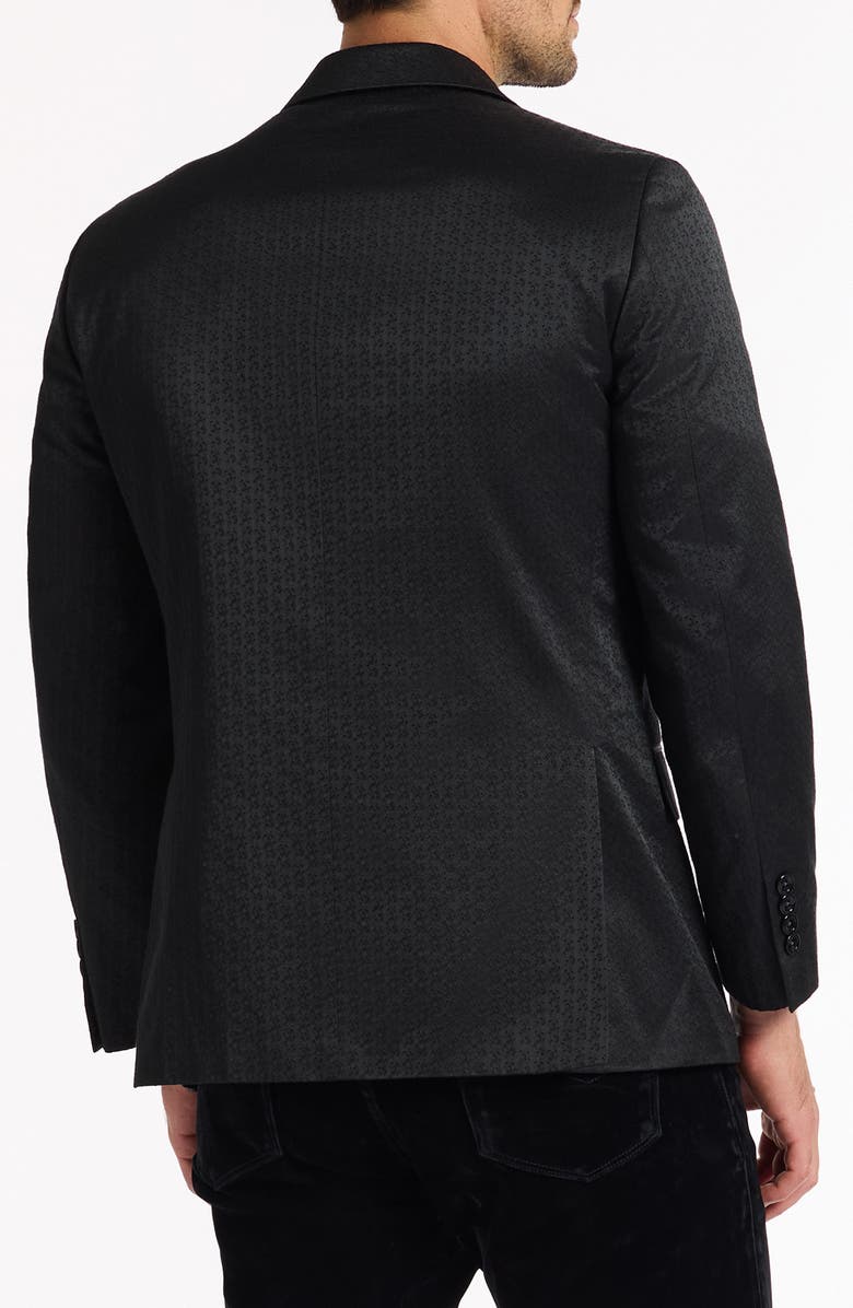 Robert Graham Marengo Woven Blazer, Alternate, color, Black