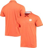 Columbia Men's Columbia Orange Clemson Tigers Tech Trail Omni-Shade Polo
