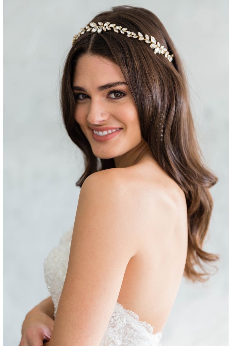 Gigi Halo Band, Alternate, color, GOLD