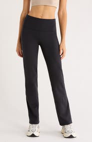 Zella Cozy Tech High Waist Straight Leg Pants