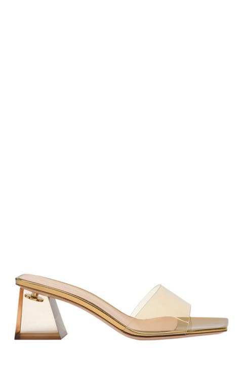 Women's Gianvito Rossi Metallic Heels | Nordstrom