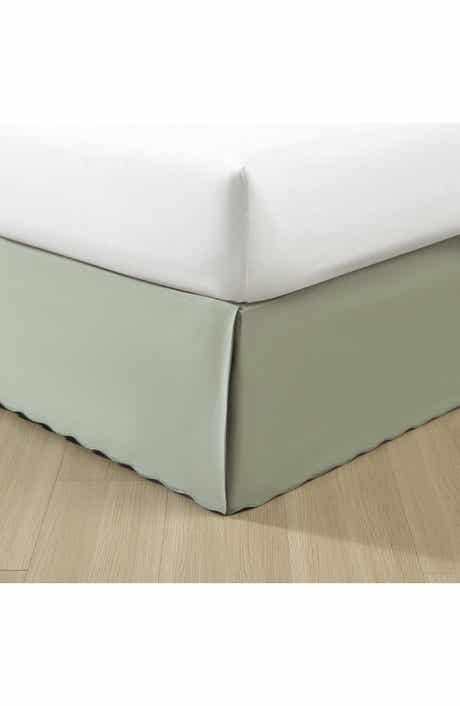 STONE COTTAGE Scalloped Hem Cotton Weave Bedskirt