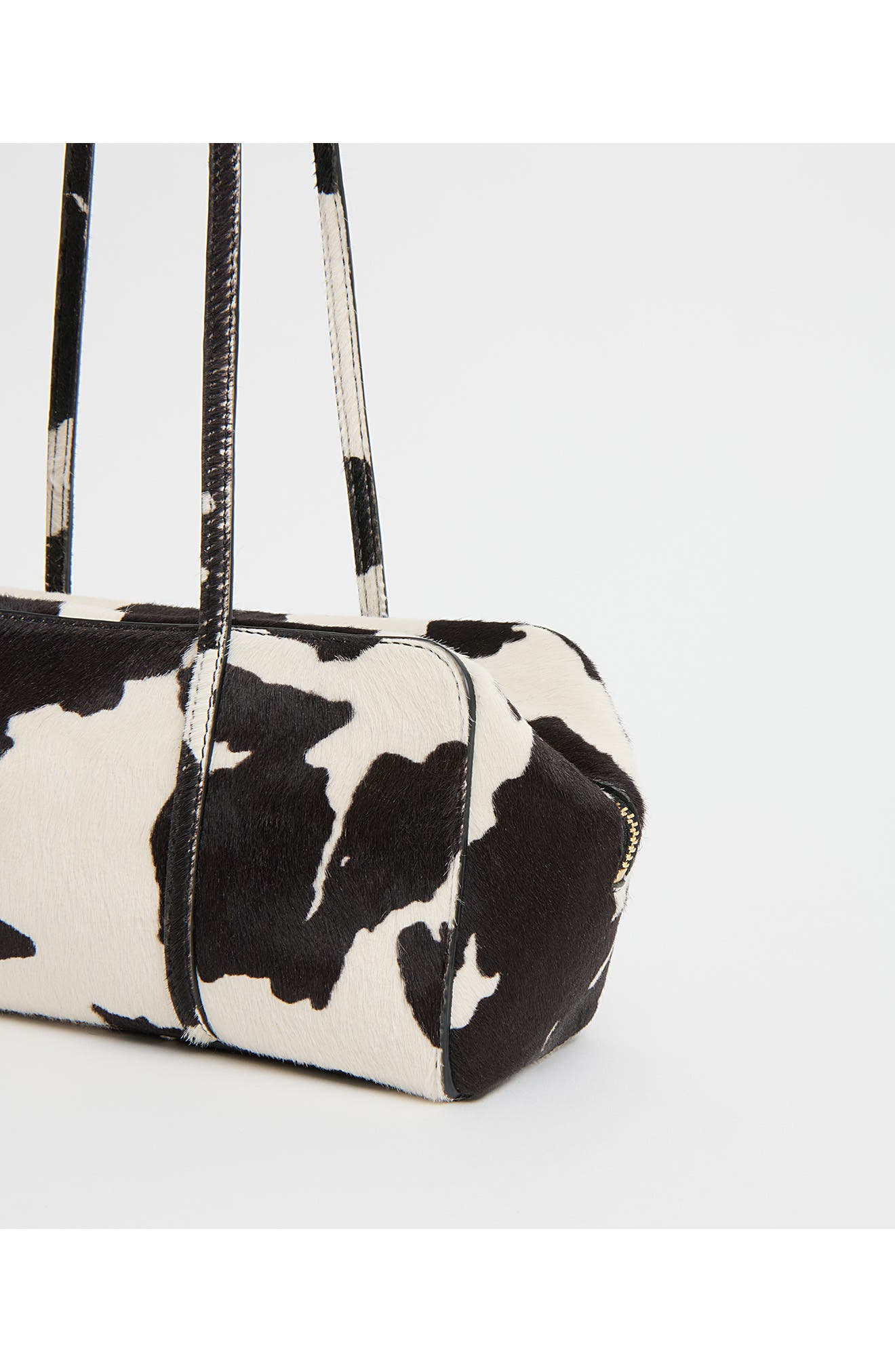 Mansur Gavriel Filo Genuine Calf Hair Shoulder Bag, Alternate, color, Printed Pony Hair