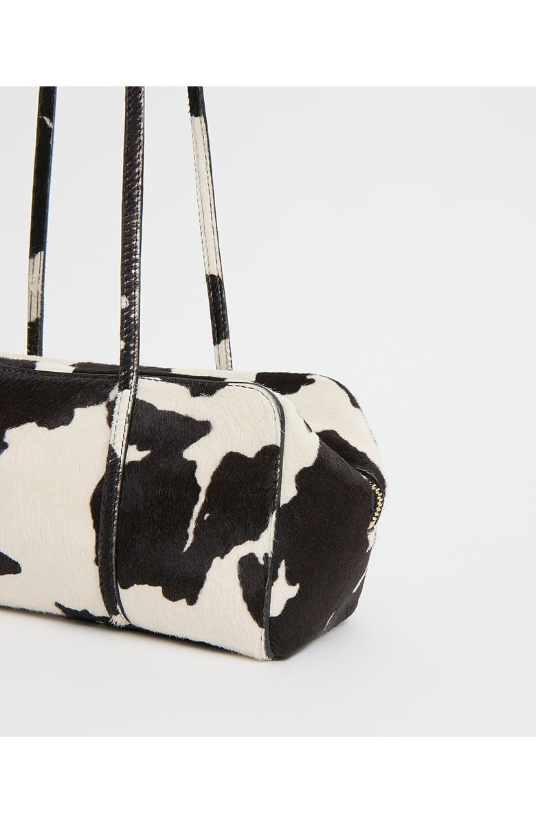 Mansur Gavriel Filo Genuine Calf Hair Shoulder Bag, Alternate, color, Printed Pony Hair