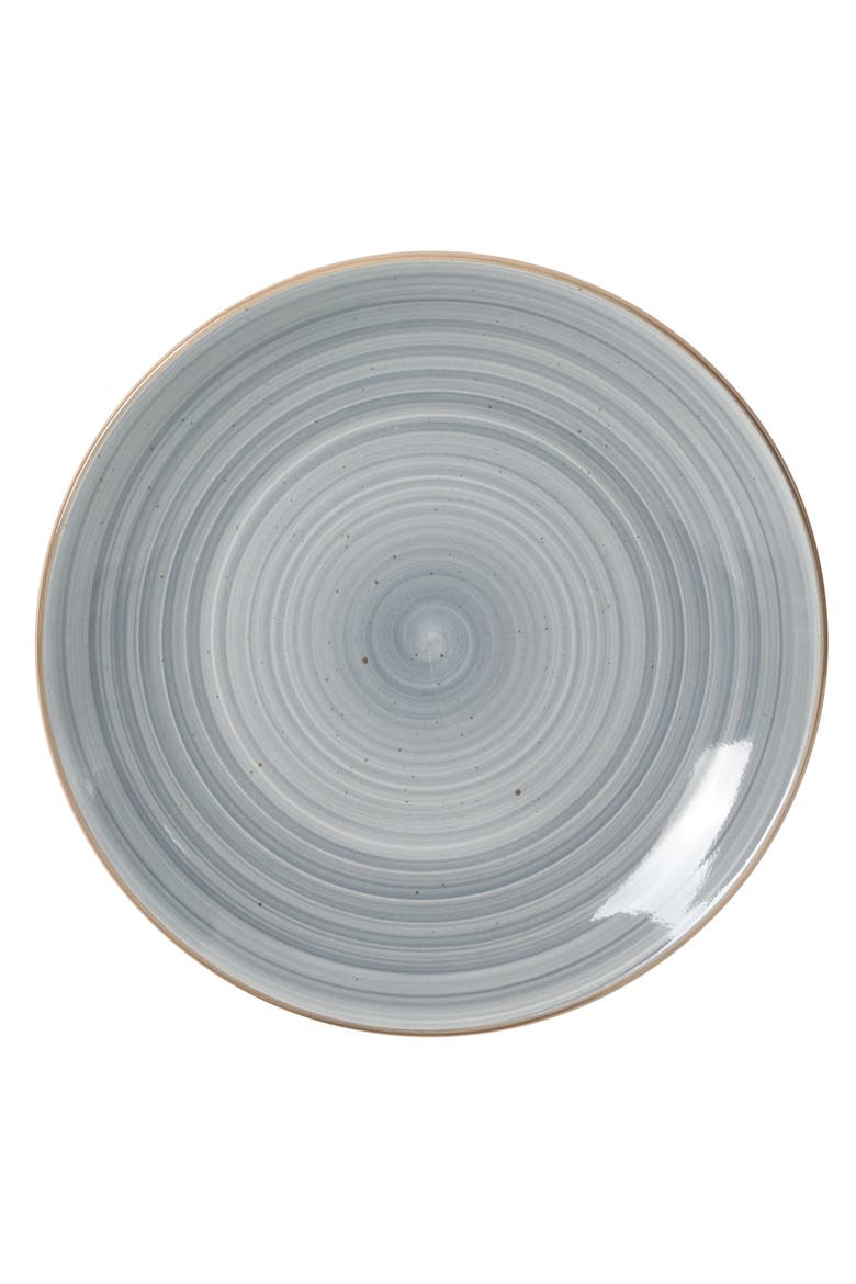 Stonebury 16-Piece Handpainted Stoneware Dinnerware Set, Alternate, color, Blue
