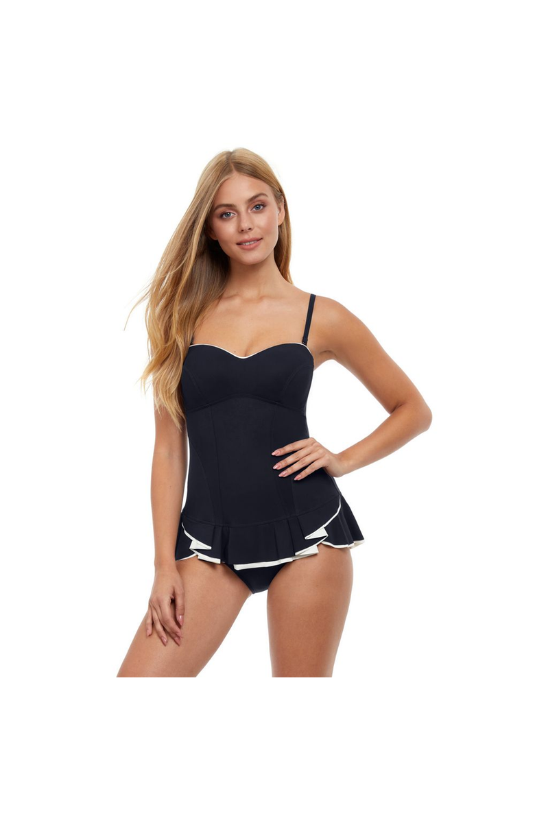 Profile by Gottex Belle Curve Swimdress, Main, color, Black