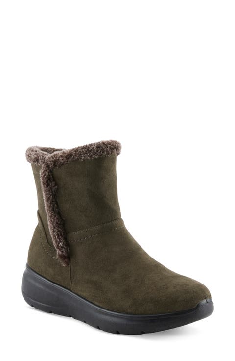Daeloriah Water Resistant Faux Fur Bootie
