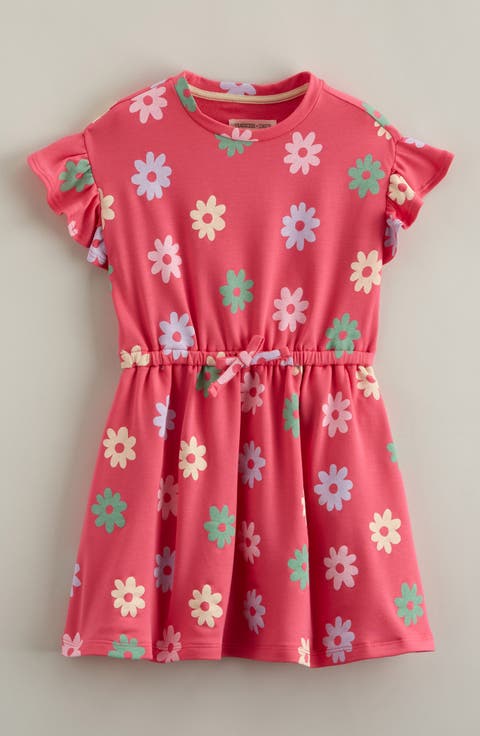 Kids' Print Flutter Sleeve Dress (Toddler, Little Kid & Big Kid)