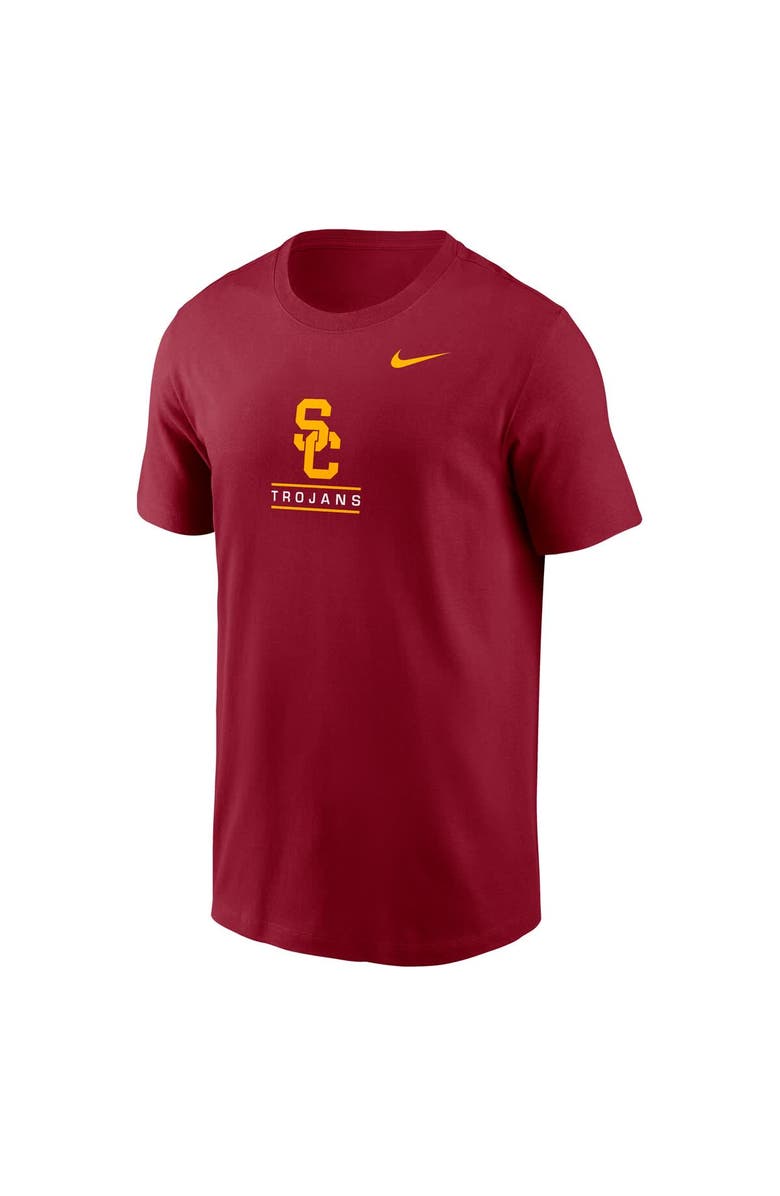 Nike Men's Nike Cardinal USC Trojans 2-Hit T-Shirt, Alternate, color, 