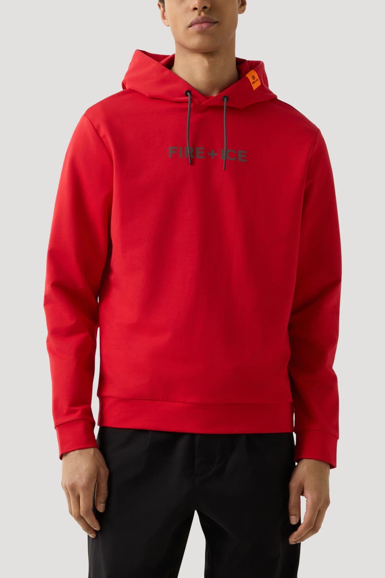 Hoodie Cadell, Alternate, color, Red