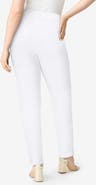 Roaman's Plus Size 24/7 Straight Leg Jean