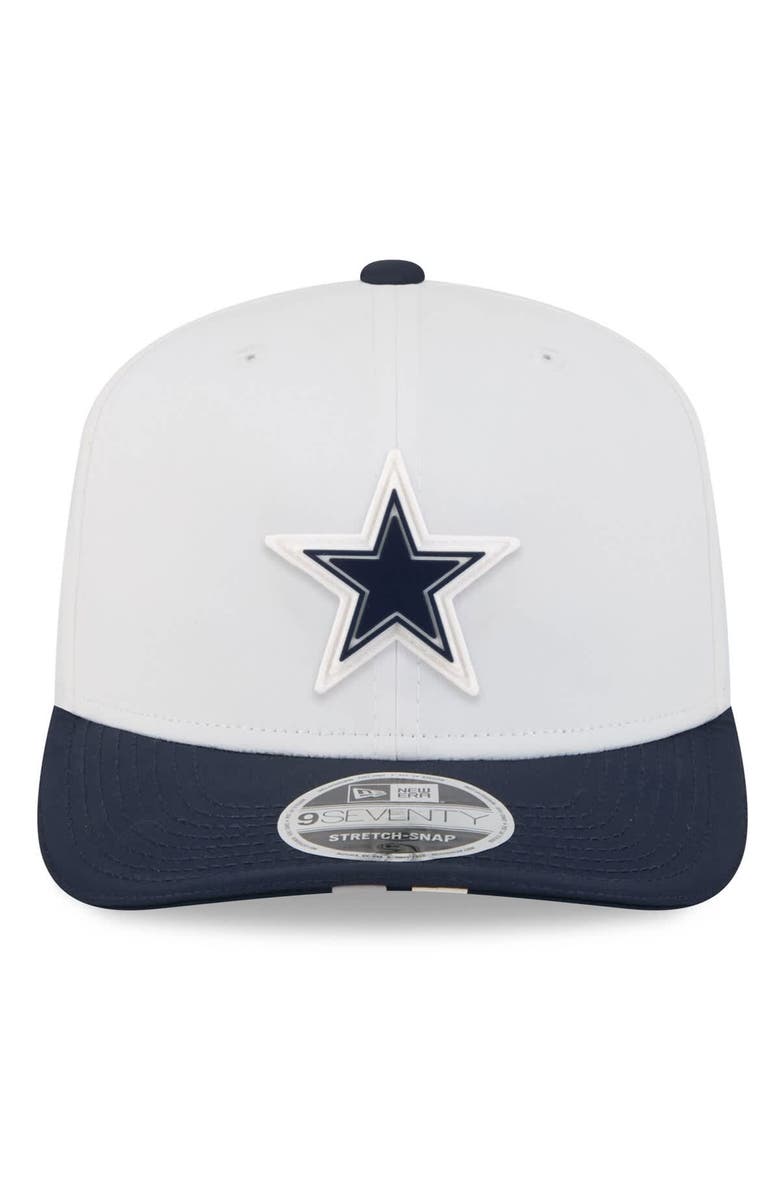 New Era Men's New Era White/Navy Dallas Cowboys 2025 NFL Training Camp 9SEVENTY Adjustable Hat, Alternate, color, White