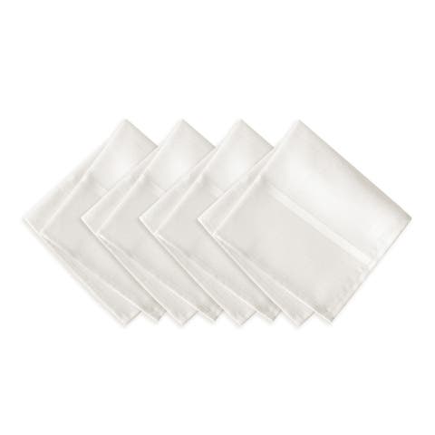 Elegance Plaid Damask Napkin Set of 4