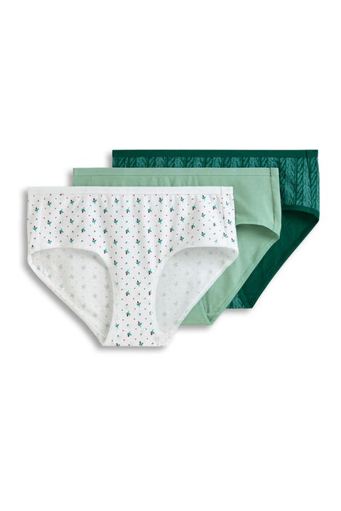 Women's Organic Cotton Stretch Hipster - 3 Pack