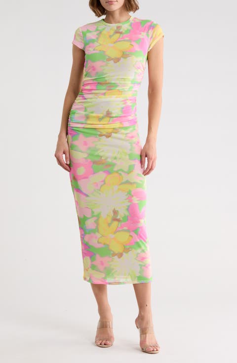 Cici Mesh Maxi Dress