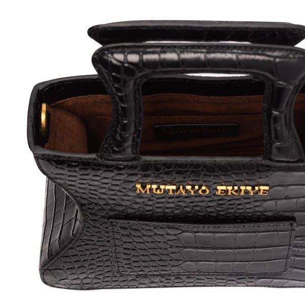 Mutayo Ekiye The Adora Mini Handbag, Alternate, color, Black