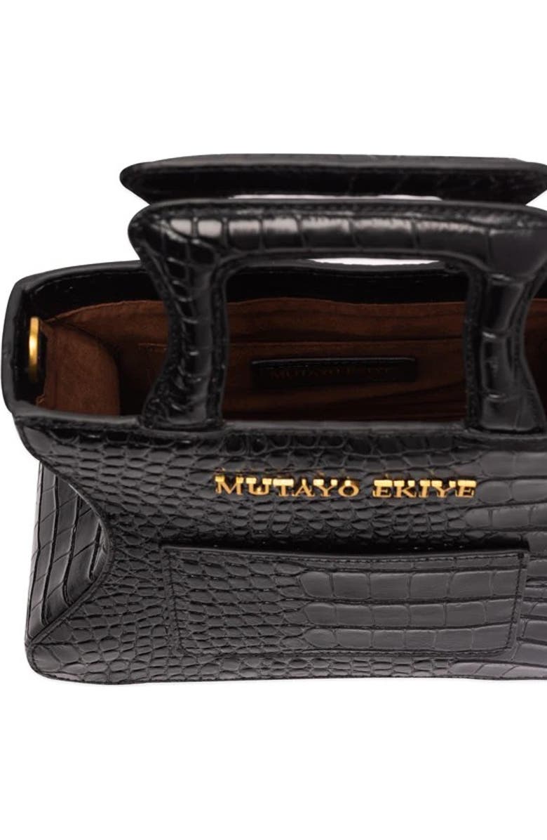 Mutayo Ekiye The Adora Mini Handbag, Alternate, color, Black