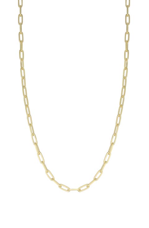 Paper Clip Chain Necklace