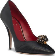 Valentino Garavani Panther Pointed Toe Pump