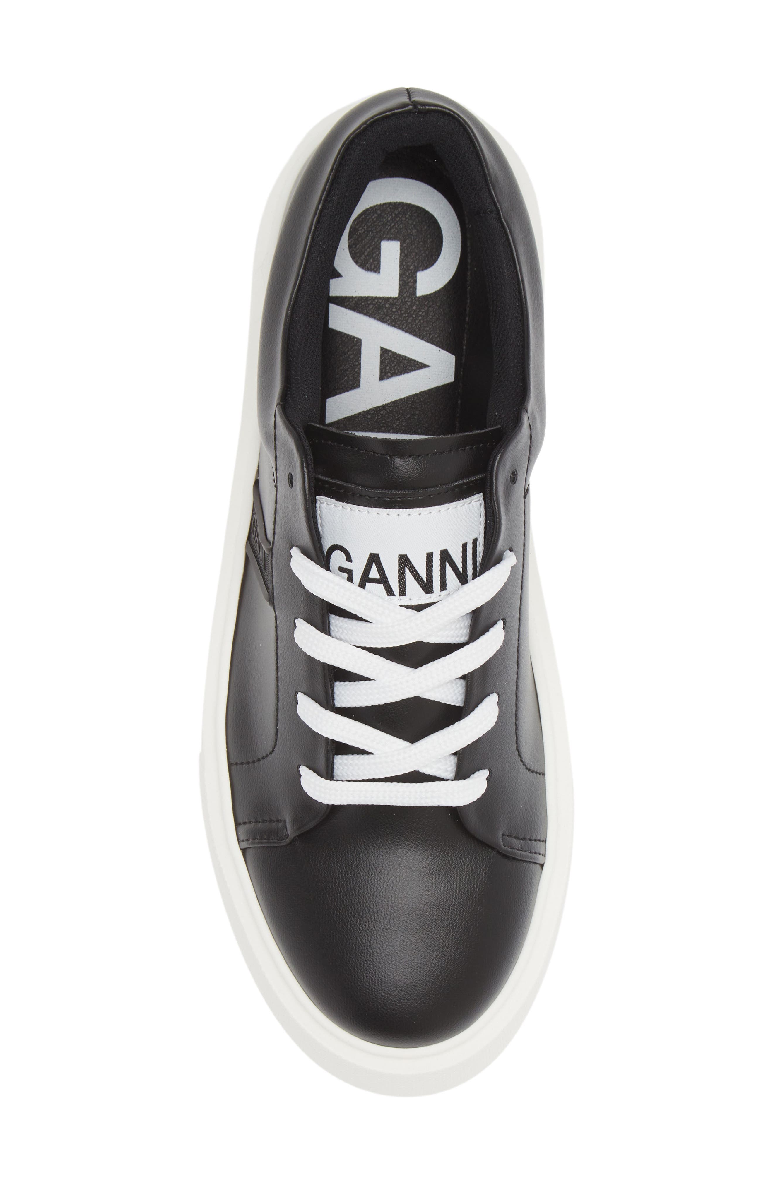 Ganni Platform Sneaker, Alternate, color, 