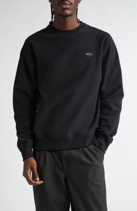 Black designer sweatshirt mens sale