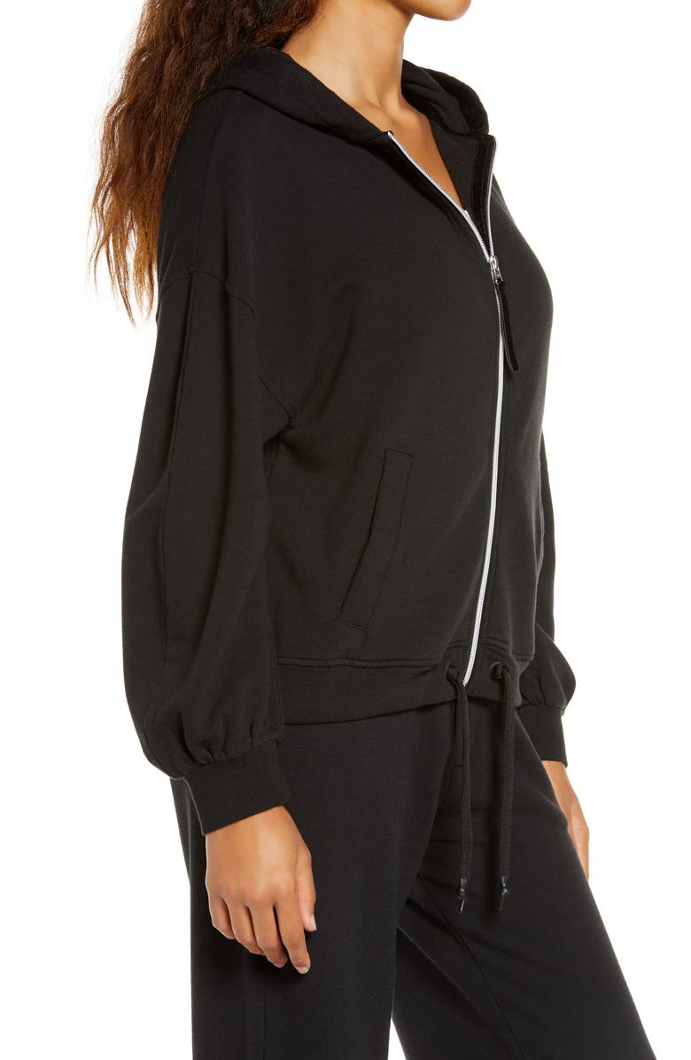 UGG<sup>®</sup> Abbi Half Moon Zip Hoodie, Alternate, color,