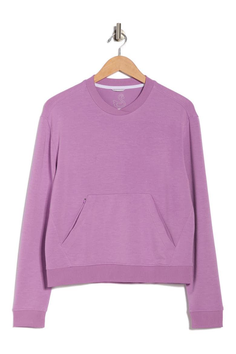Margaret Performance Sweatshirt, Alternate, color, VIOLET