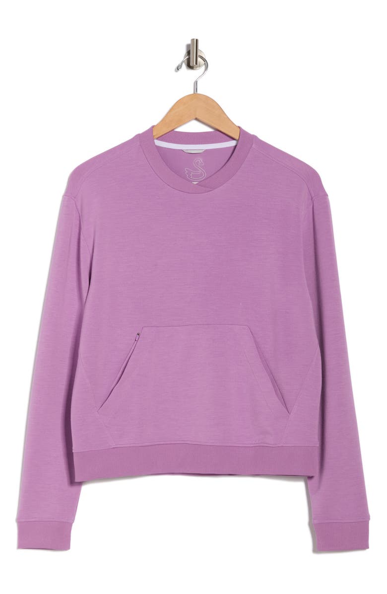 Swannies Margaret Performance Sweatshirt, Main, color, Violet