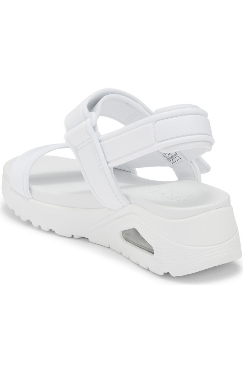 SKECHERS Summer Stand2 Sandal, Alternate, color, White