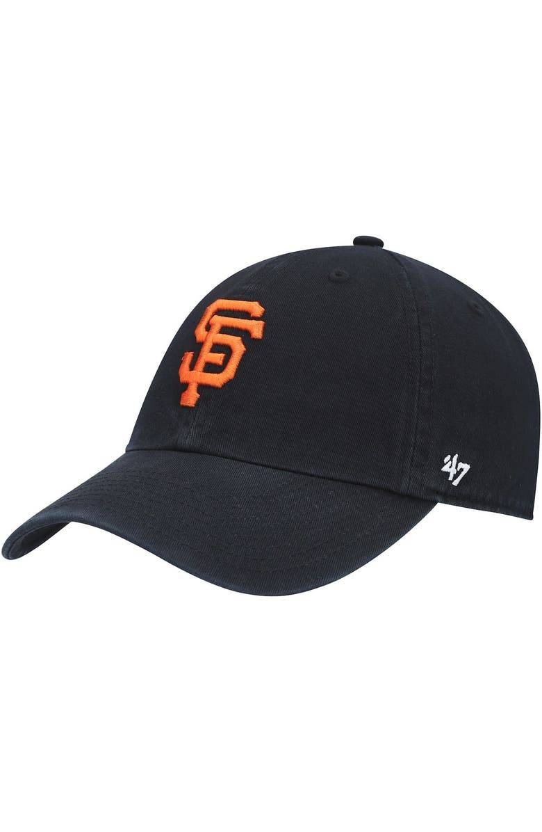 '47 Men's '47 Black San Francisco Giants Heritage Clean Up Adjustable Hat, Alternate, color, 