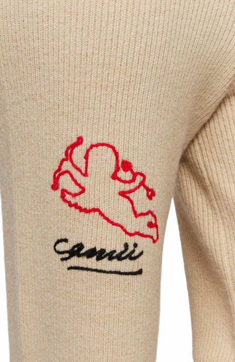 | Cupid Knit Pants , Beige , X-Large , 5