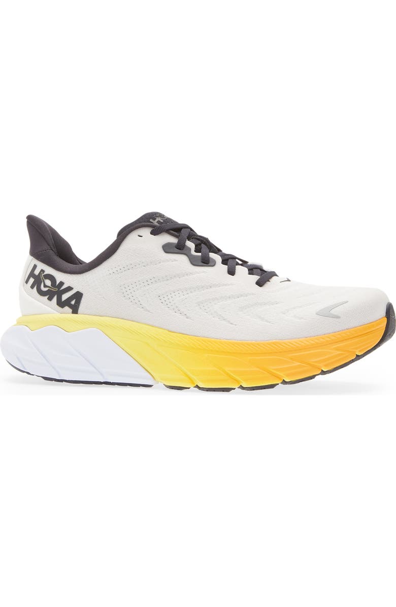HOKA Arahi 6 Running Shoe, Alternate, color, Nimbus Cloud / Blanc De Blanc