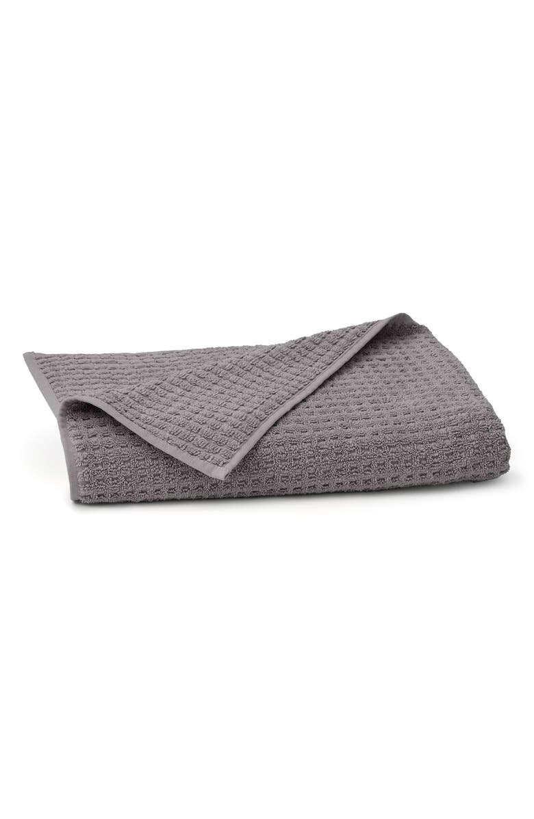 Boll & Branch Turkish Waffle Bath Towel, Main, color, Stone