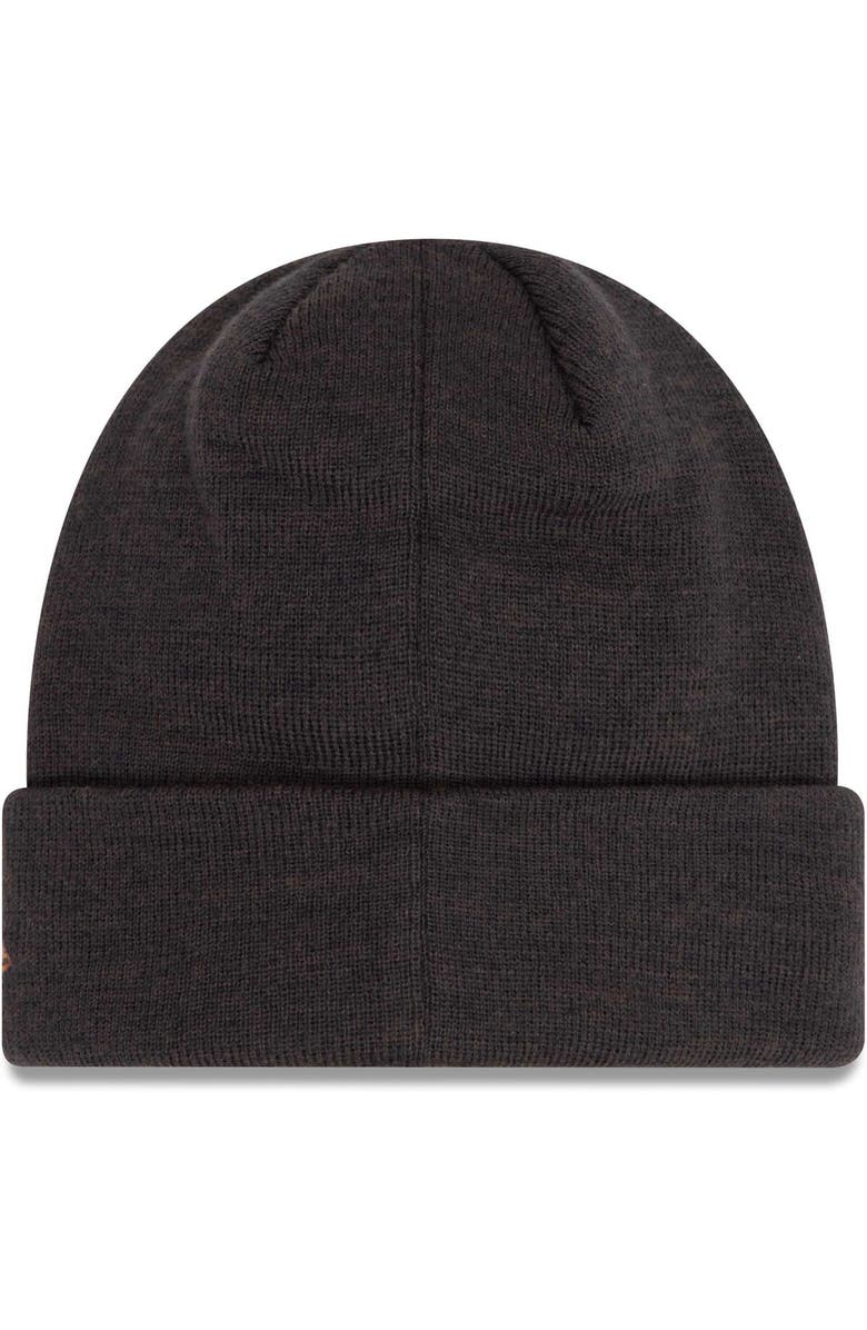 New Era Men's New Era Black AC Milan Seasonal Color Cuffed Knit Hat, Alternate, color,