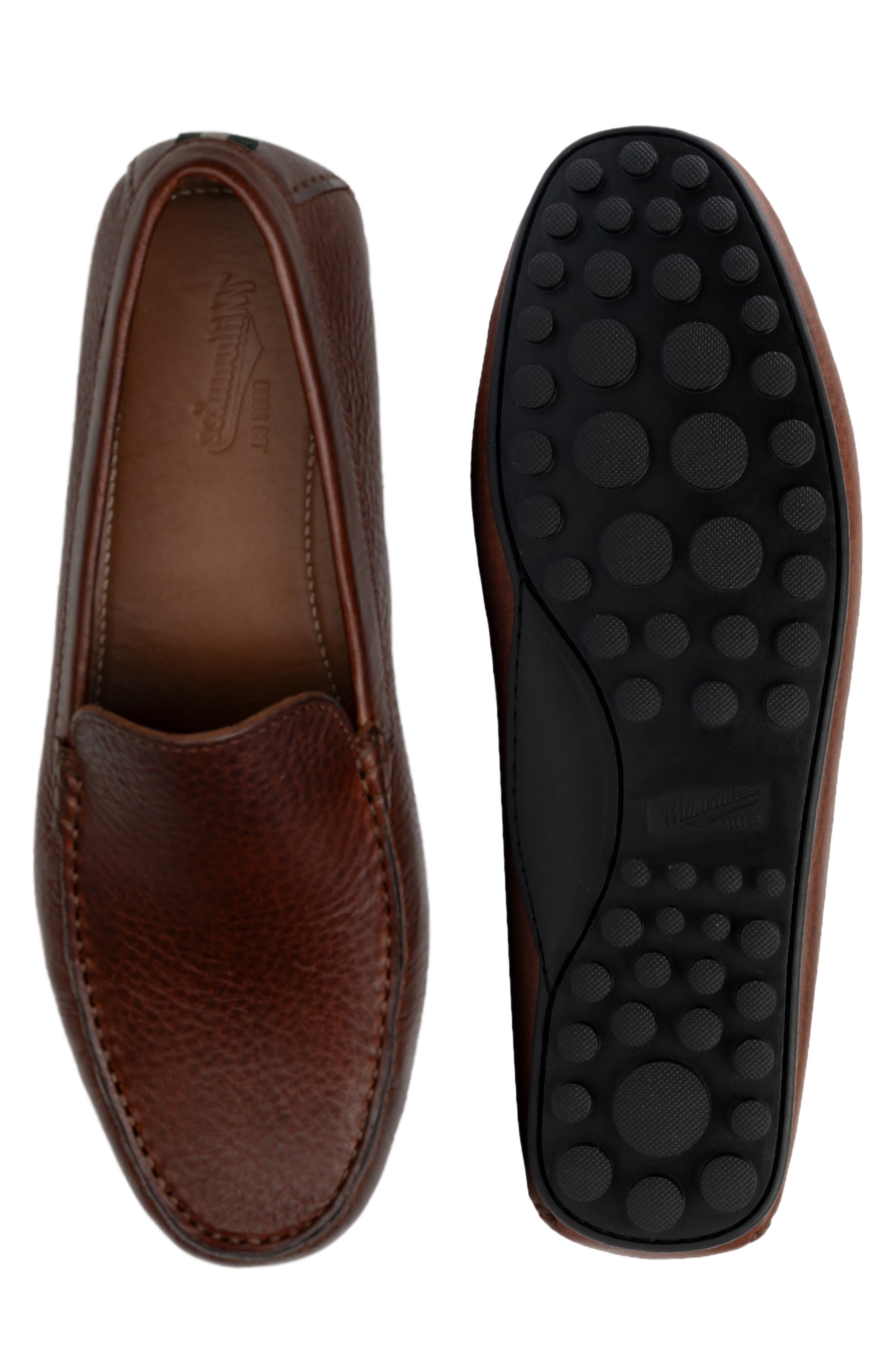 Hoan Driving Loafer, Alternate, color, BROWN