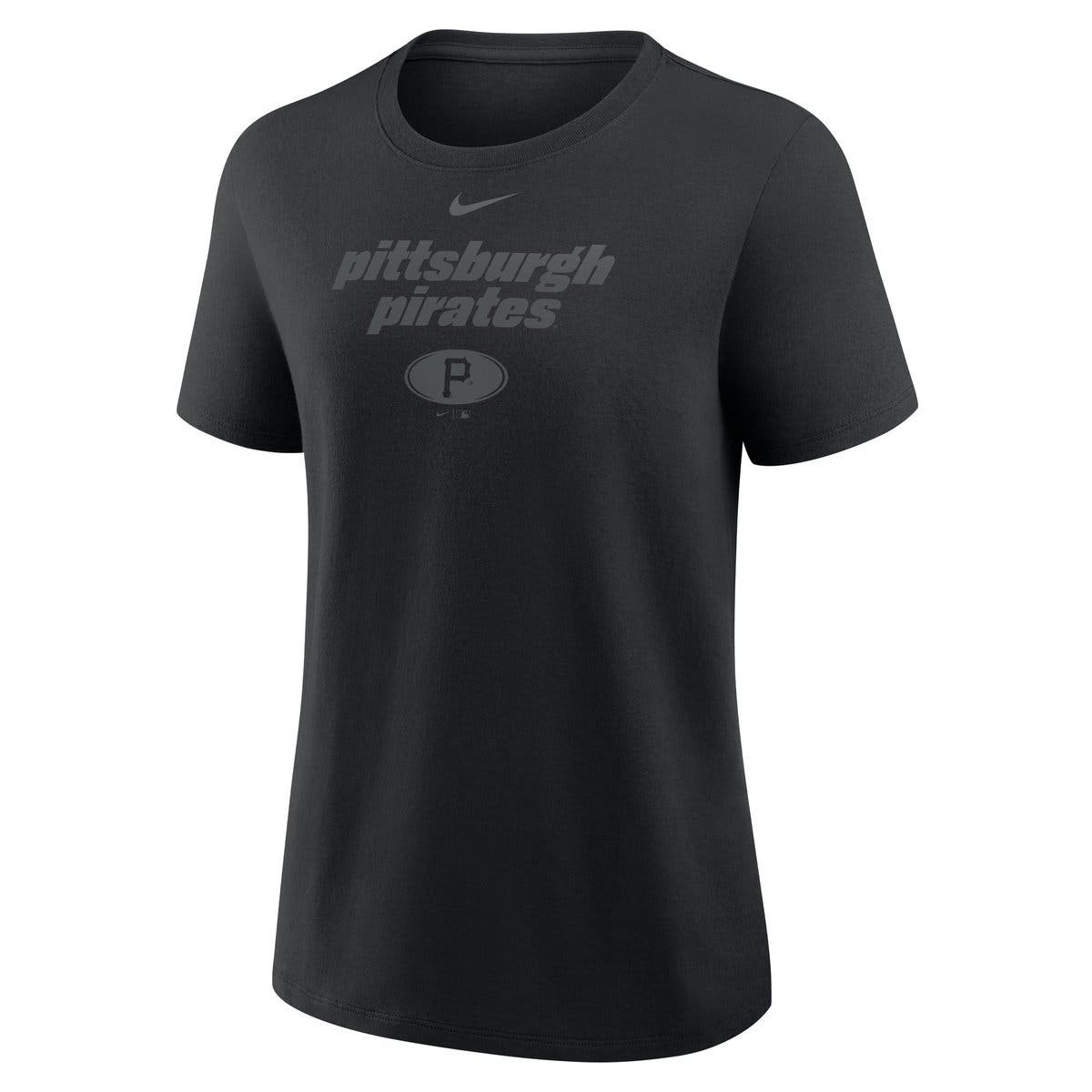 Nike Women's Nike Black Pittsburgh Pirates Globe Logo T-Shirt (Women ...