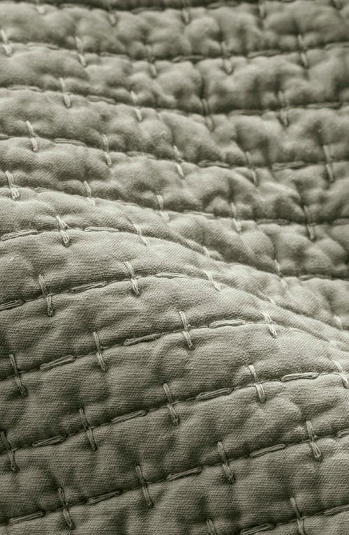 Boll & Branch Signature Textured Stitch Sham