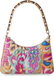 Brahmin Mod Esme Embossed Leather Shoulder Bag