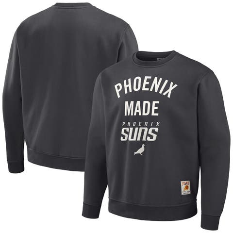 Men's NBA x Staple Anthracite Phoenix Suns Plush Pullover Sweatshirt