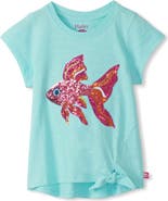 Hatley Kids' Tropical Fish Front Tie Top