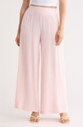 Renee C Wide Leg Pull-On Pants