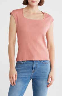 Melrose and Market Square Neck Top